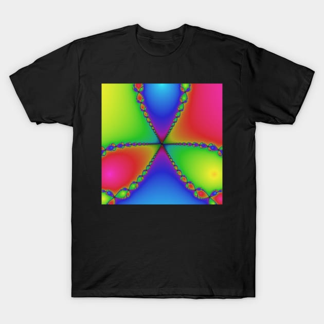 Newton Fractal T-Shirt by Girih